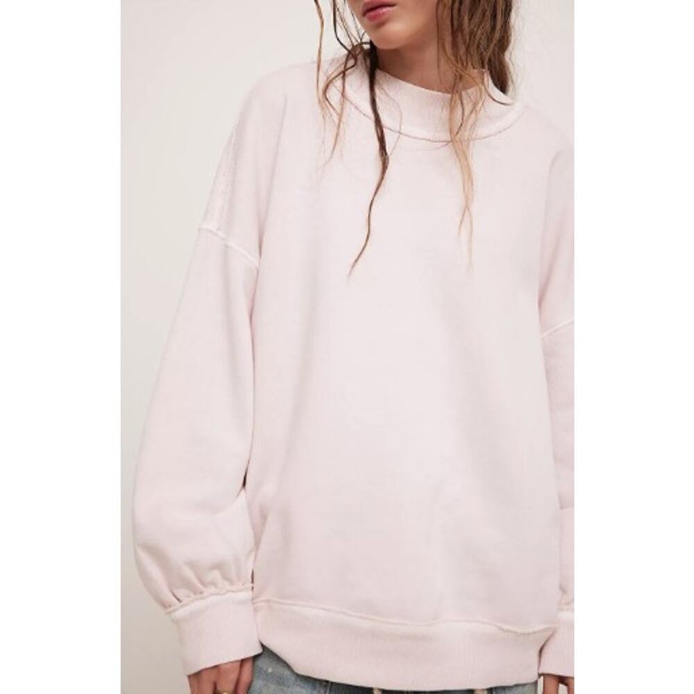 Large 31" PTP | Free People | NWT We The Free Palm Springs Pullover Mauve Chalk